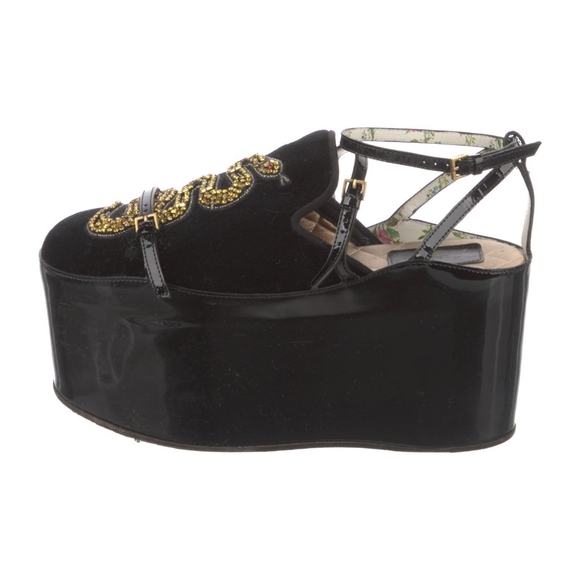 Gucci Women 80mm Hannelore Mules size 7 - Picture 4 of 7